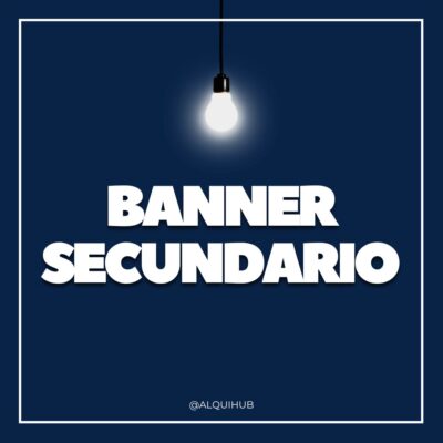 Banner Secundario $30 x 30 días