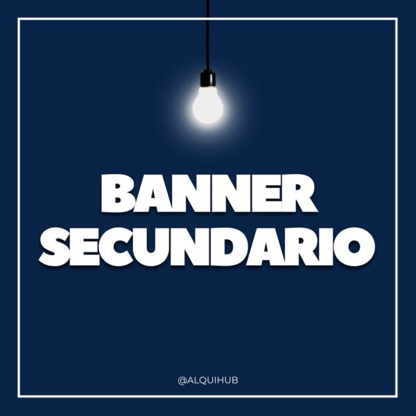 Banner Secundario $30 x 30 días